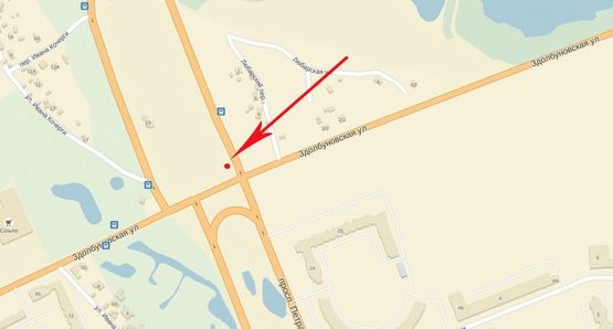 Схема рекламной плоскости по адресу пр.Петра Григоренка 110м от ул.Здобуновской в направлении Дарницкого шоссе(правая) Схема рекламной плоскости по адресу пр.Петра Григоренка 110м от ул.Здобуновской в направлении Дарницкого шоссе(правая)