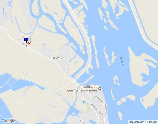 Схема рекламної площини за адресою поворот на с.Плюти,перед котеджним містечком "ПЛЮТОВО",  2+950 км. праворуч Схема рекламної площини за адресою поворот на с.Плюти,перед котеджним містечком "ПЛЮТОВО",  2+950 км. праворуч