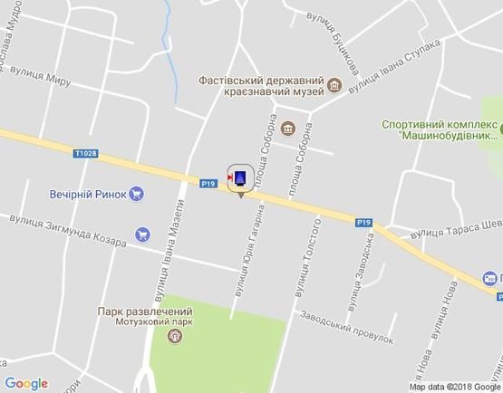 Схема рекламної площини за адресою г.Фастов, ул.Соборная, 33 Схема рекламної площини за адресою г.Фастов, ул.Соборная, 33