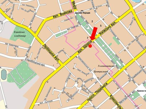 Схема рекламної площини за адресою ул Мазепы, 4а, Дом Творчества 2 (сторона Б) Схема рекламної площини за адресою ул Мазепы, 4а, Дом Творчества 2 (сторона Б)