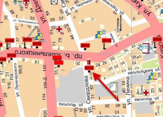 Схема рекламной плоскости по адресу пр. Б. Хмельницкого, 22                                       (Астел) Схема рекламной плоскости по адресу пр. Б. Хмельницкого, 22                                       (Астел)