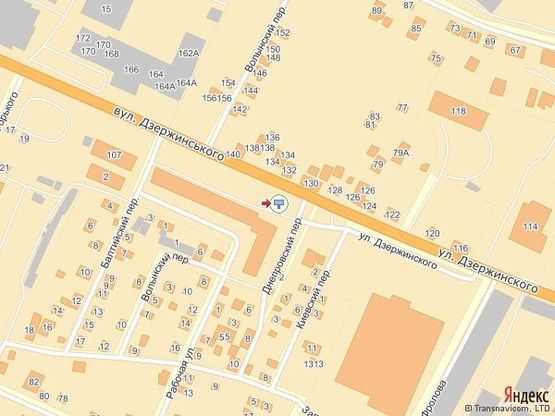 Схема рекламной плоскости по адресу ул. Дзержинского  95. АМСТОР Схема рекламной плоскости по адресу ул. Дзержинского  95. АМСТОР