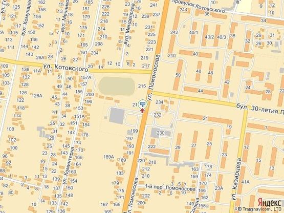 Схема рекламной плоскости по адресу вул.Ломоносова 211а перехрестя з                         бул. 30-річчя Перемоги, магістраль Схема рекламной плоскости по адресу вул.Ломоносова 211а перехрестя з                         бул. 30-річчя Перемоги, магістраль