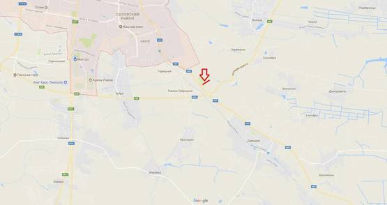 Схема рекламної площини за адресою Н-09 Мукачеве – І.Франківськ – Рогатин - Львів км. 437, в сторону с.Давидів (нижній)