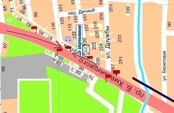 Схема рекламной плоскости по адресу пр. Б. Хмельницкого, 89                       (Комп всесвит) Схема рекламной плоскости по адресу пр. Б. Хмельницкого, 89                       (Комп всесвит)