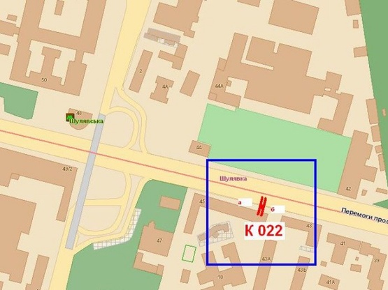 Схема рекламной плоскости по адресу Победы пр-т, 45  (ст.м. Шулявская) Схема рекламной плоскости по адресу Победы пр-т, 45  (ст.м. Шулявская)