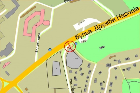 Схема рекламної площини за адресою Дружбы Народов бульвар / Струтинского Схема рекламної площини за адресою Дружбы Народов бульвар / Струтинского