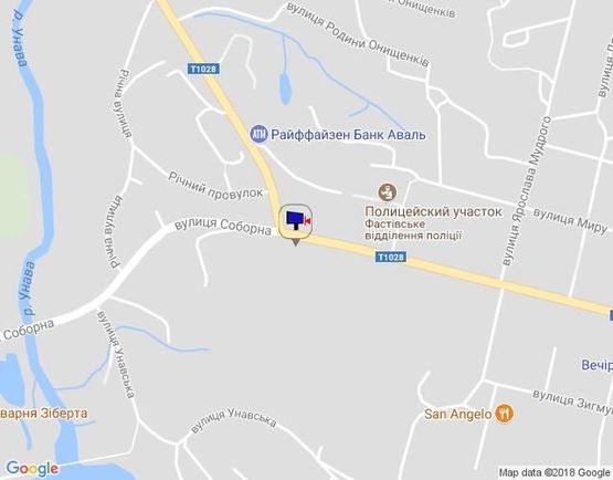 Схема рекламної площини за адресою перекресток ул. Соборной и ул.Героев Танкистов, основной перекресток в городе