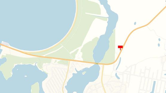 Схема рекламной плоскости по адресу Трасса Р-69, 400 м. после поворота на массив "Межречье", слева Схема рекламной плоскости по адресу Трасса Р-69, 400 м. после поворота на массив "Межречье", слева