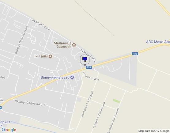 Схема рекламной плоскости по адресу вул.Ватутіна Схема рекламной плоскости по адресу вул.Ватутіна