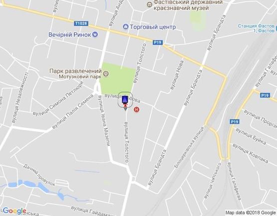 Схема рекламной плоскости по адресу г.Фастов, ул.Льва Толстого, 28, ЦРЛ Схема рекламной плоскости по адресу г.Фастов, ул.Льва Толстого, 28, ЦРЛ