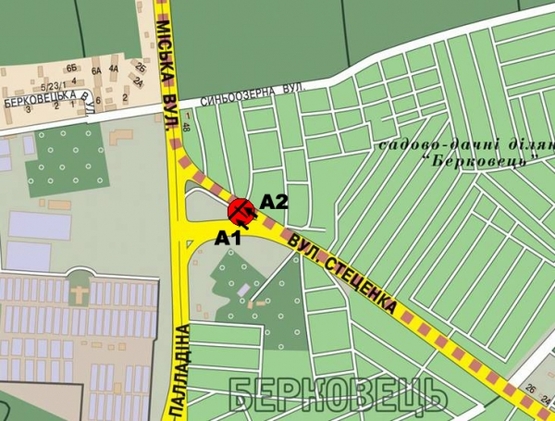 Схема рекламной плоскости по адресу ул.Стеценко-маг. NOVUS выезд к санат. "Пуща Водица" (левый) Схема рекламной плоскости по адресу ул.Стеценко-маг. NOVUS выезд к санат. "Пуща Водица" (левый)
