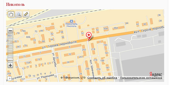 Схема рекламної площини за адресою ул. Г.Чернобыля/ ул. Шевченко Схема рекламної площини за адресою ул. Г.Чернобыля/ ул. Шевченко