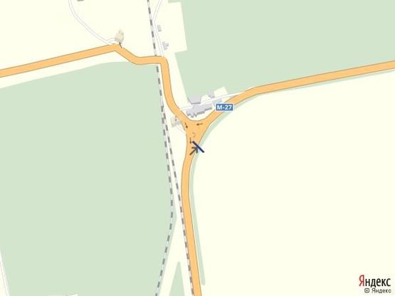 Схема рекламної площини за адресою Трасса Одесса-Ильичёвск 12+400 А (в стор. Одессы)