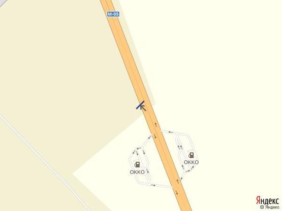 Схема рекламной плоскости по адресу Трасса  Киев-Одесса 453+900 Б (в стор. Киева)