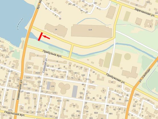 Схема рекламної площини за адресою Рыбалка М. ул., 2а, возле ТРЦ"Оазис", №3