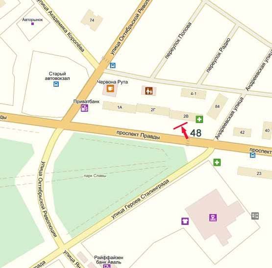 Схема рекламної площини за адресою Тельнова 2.- Соборная . Ост. "РЫНОК". сеть магаз.  ЦЕНТР Схема рекламної площини за адресою Тельнова 2.- Соборная . Ост. "РЫНОК". сеть магаз.  ЦЕНТР