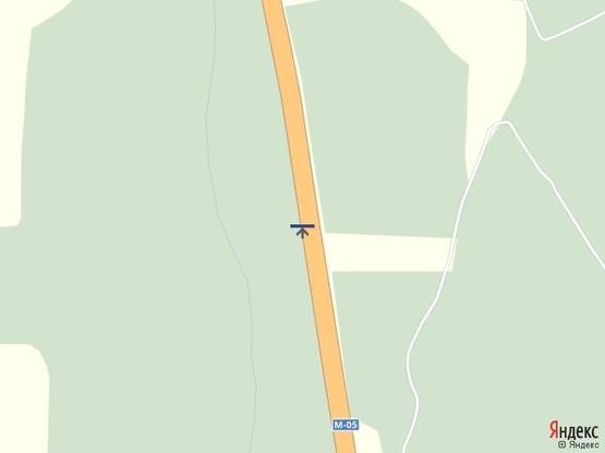 Схема рекламной плоскости по адресу Трасса  Киев-Одесса 449+200 Б (в стор. Киева перед Родничком)