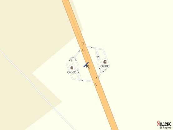 Схема рекламної площини за адресою Трасса  Киев-Одесса 454+00  Б (в стор. Киева)