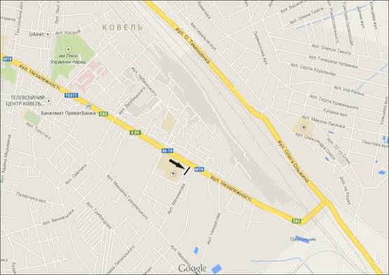 Схема рекламной плоскости по адресу вул.Незалежності 57 - Мечнікова Схема рекламной плоскости по адресу вул.Незалежності 57 - Мечнікова