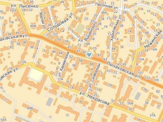 Схема рекламной плоскости по адресу вул.Личаківська 75, з центру, лівий нижній Схема рекламной плоскости по адресу вул.Личаківська 75, з центру, лівий нижній