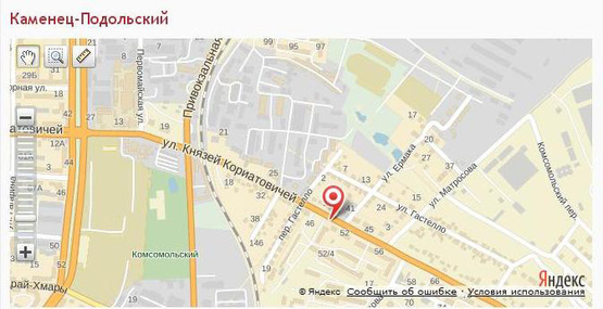 Схема рекламної площини за адресою ул. Кн.Кориатовичей, 48-а, рест."Спутник" Схема рекламної площини за адресою ул. Кн.Кориатовичей, 48-а, рест."Спутник"