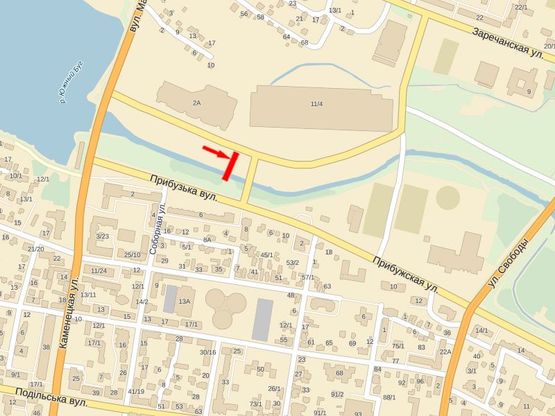 Схема рекламної площини за адресою Рыбалка М. ул., 2а, возле ТРЦ"Оазис", №9