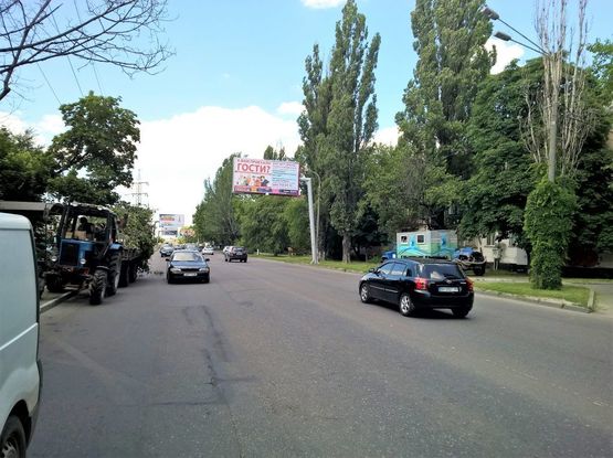 Схема рекламной плоскости по адресу ул. Краснова / ул. Генерала Швыгина, 40