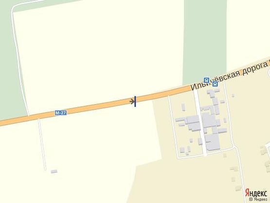 Схема рекламной плоскости по адресу Трасса Одесса-Ильичёвск 11+250 А (в стор. Одессы)