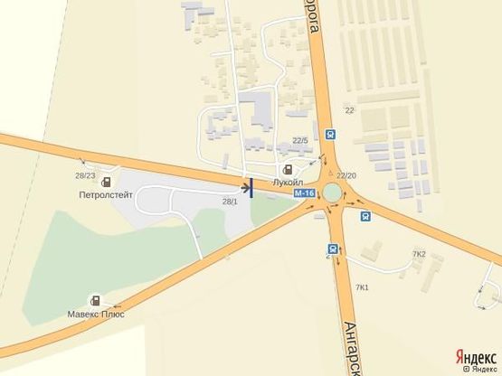 Схема рекламної площини за адресою Одесса-Кучурганы 11+950 А ( въезд на 2 столба)