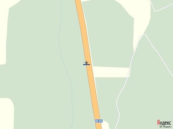 Схема рекламной плоскости по адресу Трасса  Киев-Одесса 449+200 А (в стор. Одессы за Родничком)