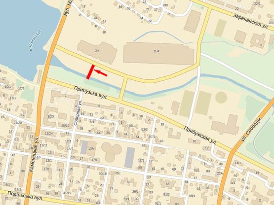 Схема рекламной плоскости по адресу Рыбалка М. ул., 2а, возле ТРЦ"Оазис", №6