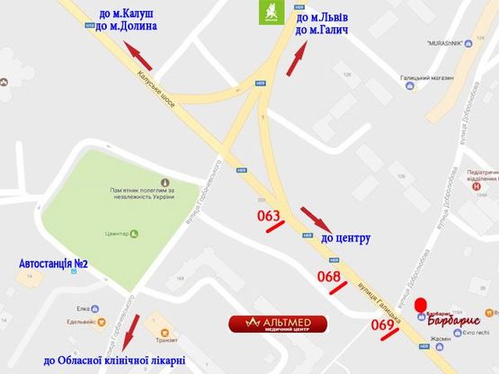 Схема рекламной плоскости по адресу Галицька - Горбачевського Схема рекламной плоскости по адресу Галицька - Горбачевського