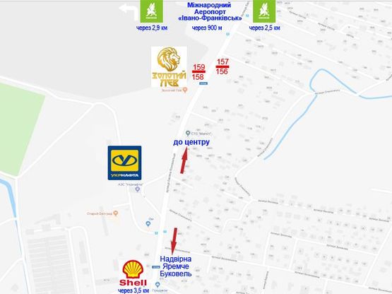 Схема рекламної площини за адресою Коновальця