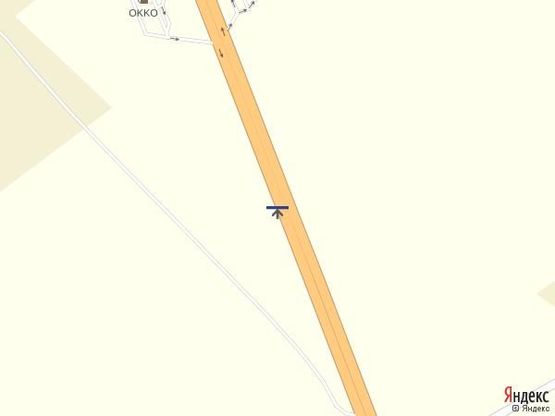 Схема рекламной плоскости по адресу Трасса  Киев-Одесса 454+350Б (в стор. Киева)