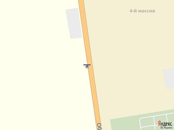 Схема рекламной плоскости по адресу Объездная дорога 21+00 Б (перед клев. мостом от 2 столбов)