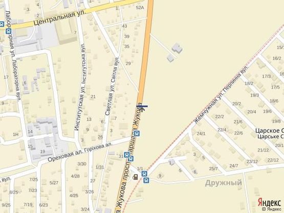 Схема рекламної площини за адресою Одесса-Черн-ка (МЕТРО 2) 2+300 А (в город)