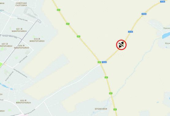 Схема рекламної площини за адресою А/Д Харьков/Старый Салтов (въезд в город) Схема рекламної площини за адресою А/Д Харьков/Старый Салтов (въезд в город)