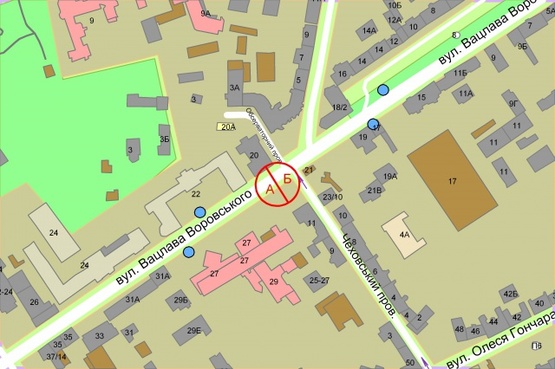 Схема рекламної площини за адресою Бульварно-Кудрявська (Воровського), 20 на світлофорі, рух в бік Львівскої площі Схема рекламної площини за адресою Бульварно-Кудрявська (Воровського), 20 на світлофорі, рух в бік Львівскої площі