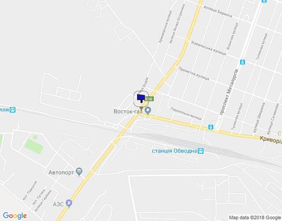 Схема рекламной плоскости по адресу вул. Київська, 105 Схема рекламной плоскости по адресу вул. Київська, 105