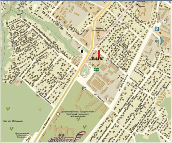 Схема рекламной плоскости по адресу пр. Гагарина - ул. Марии Кюри Схема рекламной плоскости по адресу пр. Гагарина - ул. Марии Кюри