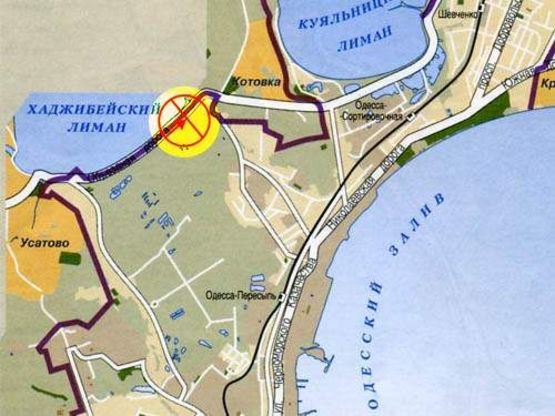 Схема рекламной плоскости по адресу Авторынок "Куяльник" стелла А