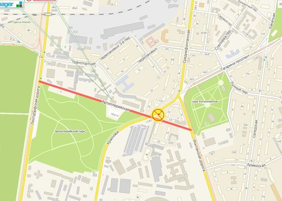 Схема рекламной плоскости по адресу Краснова Артилерийская В