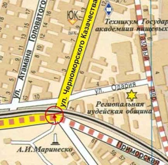 Схема рекламной плоскости по адресу Пересыпский мост 1 А Схема рекламной плоскости по адресу Пересыпский мост 1 А