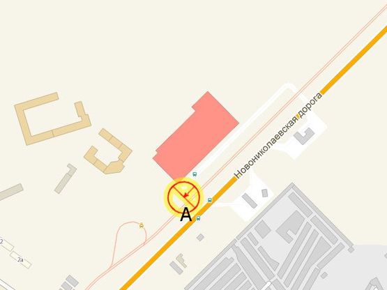 Схема рекламної площини за адресою 1-й км Новониколаевской дороги выезд Таврия-В А Схема рекламної площини за адресою 1-й км Новониколаевской дороги выезд Таврия-В А