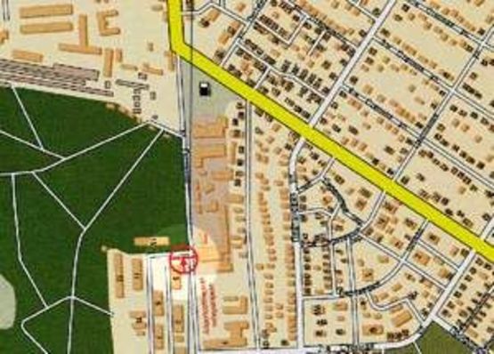 Схема рекламної площини за адресою Семена Палия №25 Марсельская В Схема рекламної площини за адресою Семена Палия №25 Марсельская В