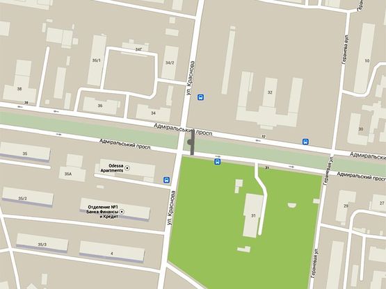 Схема рекламной плоскости по адресу Адмиральский пр-т - ул.Краснова***