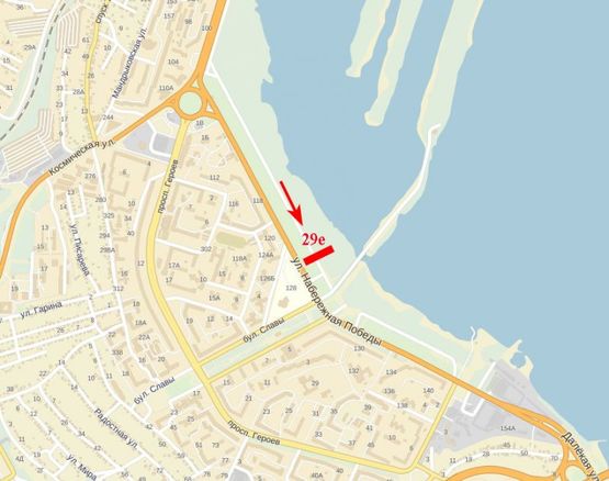 Схема рекламной плоскости по адресу Набережна Перемоги - колишній кінотеатр "Салют" (з центру) Схема рекламной плоскости по адресу Набережна Перемоги - колишній кінотеатр "Салют" (з центру)