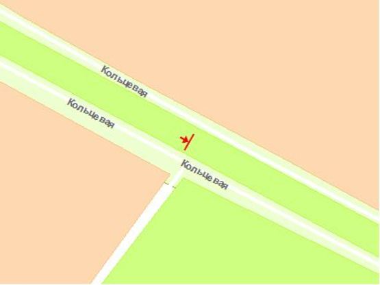 Схема рекламной плоскости по адресу Б. Окружная 12 (Novus) в стoрoну Одесскoй пл. левoе ухo