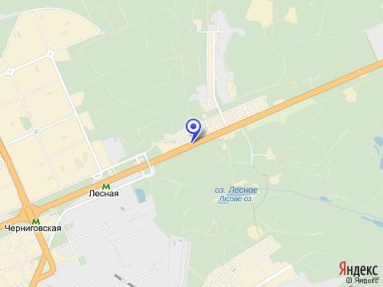 Схема рекламной плоскости по адресу Броварской пр. 13А, Биковня из Киева